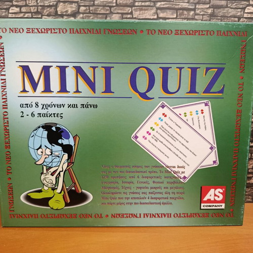 Mini Quiz board game AS Company new from 90s