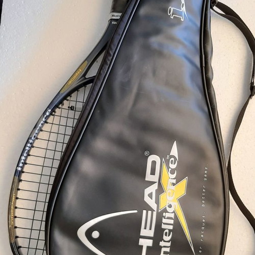 HEAD Intelligence i X11 tennis racket used with case