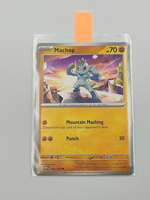 Κάρτα Machop Pokemon Scarlet & Violet 066/165 NM