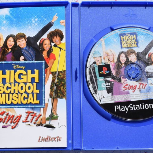 High School Musical: Sing It! PS2 used karaoke game