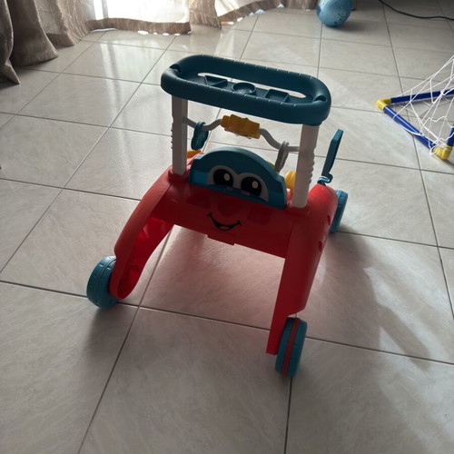 Fisher-Price 2-in-1 Baby Walker and Ride-On Car