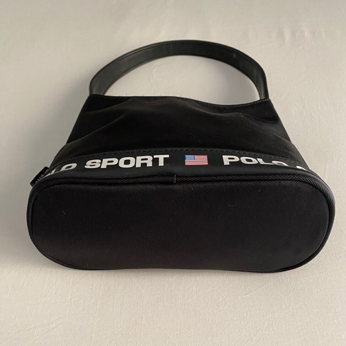Polo Ralph Lauren Mini Bag used, nylon polyester, black
