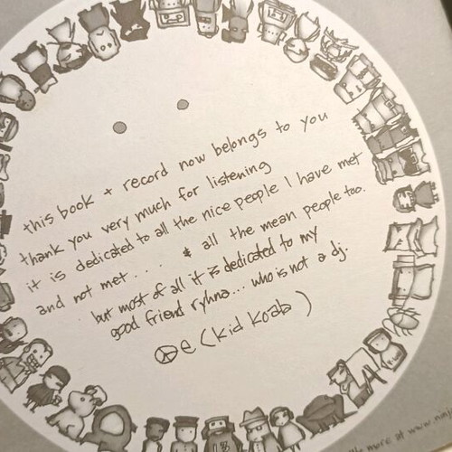 Kid Koala 2003 CD used with book