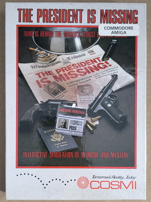 The President Is Missing (Cosmi) Amiga like new