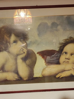 Angel Painting used