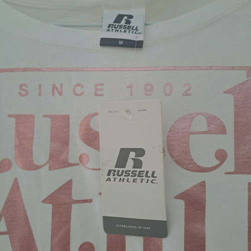 Russell Athletic women's t-shirt white size M new with tag