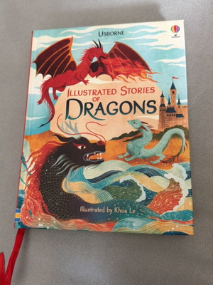 Usborne Illustrated Stories of Dragons new children's book