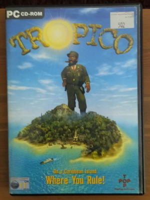 Tropico PC used strategy game in good condition