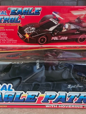 Verbal Eagle Patrol Police Car vintage 1980s, new in box