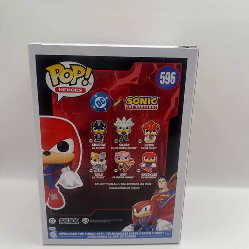 Funko Pop! Heroes Knuckles as Superman vinyl figure new
