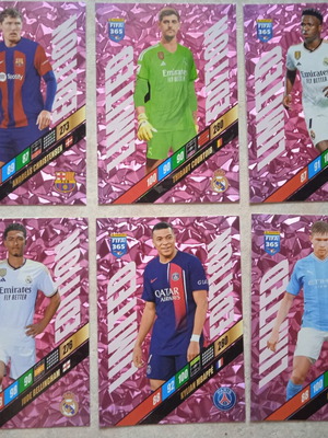Κάρτες Panini FIFA Adrenalyn 2023-24 XXL limited edition, πακέτο 6 νέες