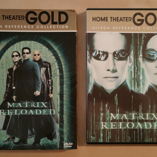 Matrix Reloaded DVD used with subtitles