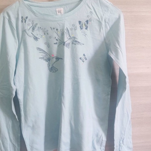 Gap blouse soft turquoise new, for 13 years