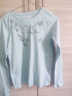 Gap blouse soft turquoise new, for 13 years