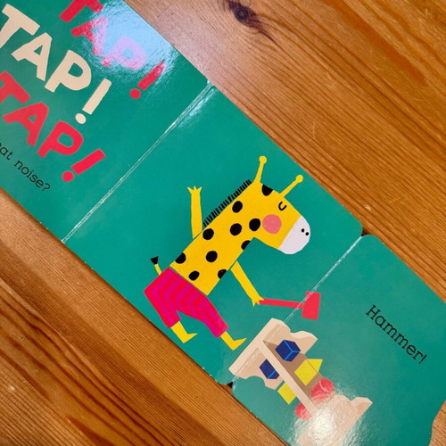 Tap! Tap! Guess the Toy! children's book used, English