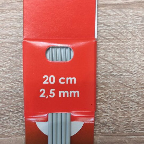 LANA knitting needles No 2.5mm, 3.5mm, 4mm new, set of 15 pieces