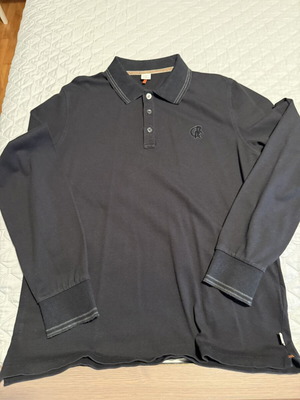 Cerruti polo shirt like new, black, size M