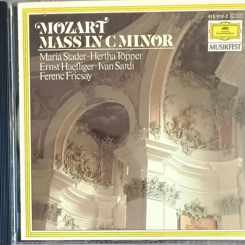 Mozart Mass in C Minor CD used, classical
