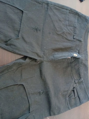 Shorts black elastic Italian size XL like new, slim fit