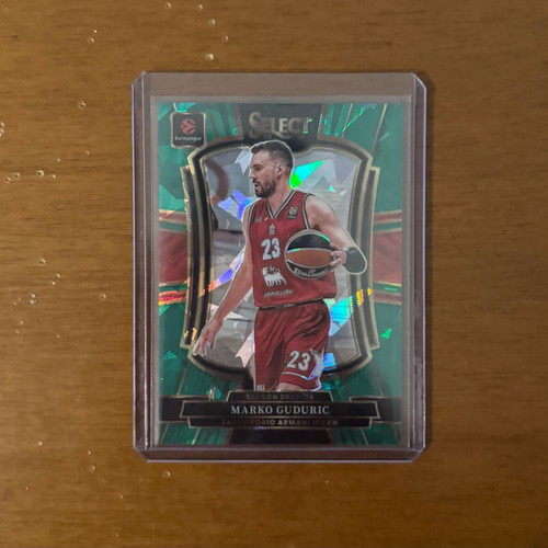 Panini EuroLeague Select Marko Guduric Cracked Ice card new