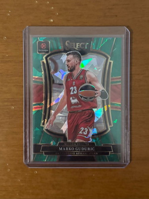 Panini EuroLeague Select Marko Guduric Cracked Ice card new