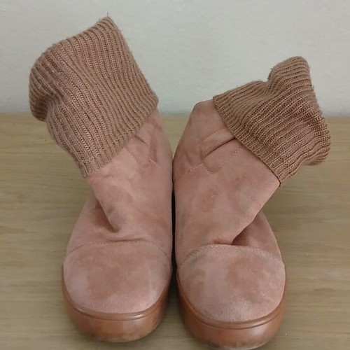 Castor women's ankle boots like new, fabric