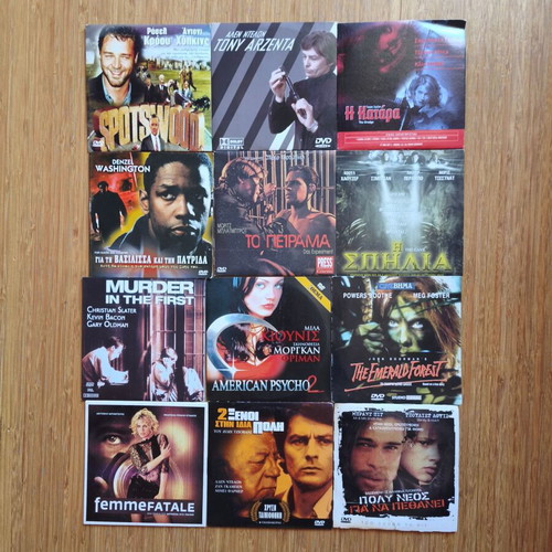 DVD pack of 12 social, action, adventure and thriller movies new with subtitles