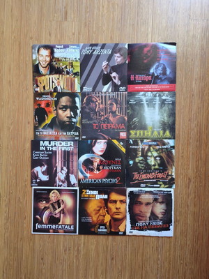 DVD pack of 12 social, action, adventure and thriller movies new with subtitles