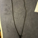 Necklace new, black
