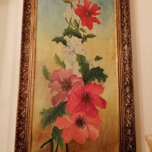 Vintage Wildflower Frame
