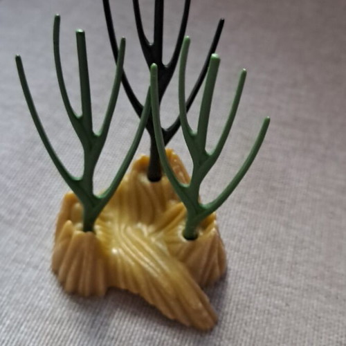 Playmobil riverbank with reeds, ochre