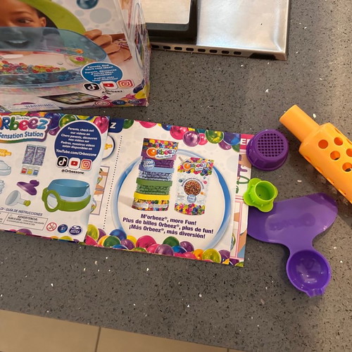 Orbeez Sensation Station used, all pieces included