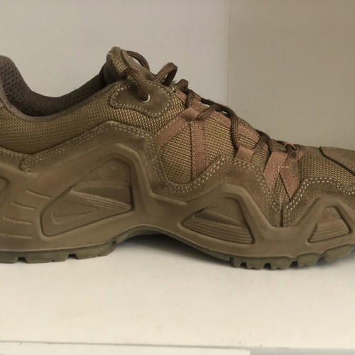 Lowa GTX Gore Tex shoes used, beige, size 44.5