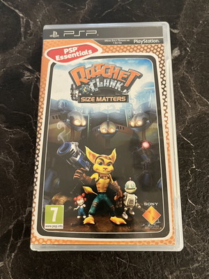 Sony PSP Ratchet & Clank Size Matters used with manual