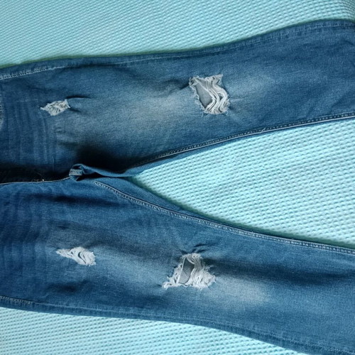 H&M Women's Jeans 7XL 54 Like New Blue Stretch
