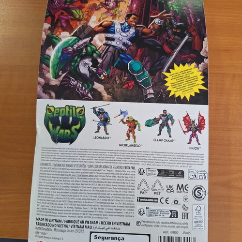 Turtles of Grayskull Clamp Champ Motu new