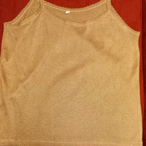 Gold cardigan and top set like new