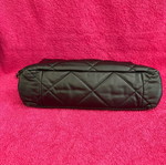 Chanel τσάντα ώμου μεταχειρισμένη, μαύρη flap bag maxi
