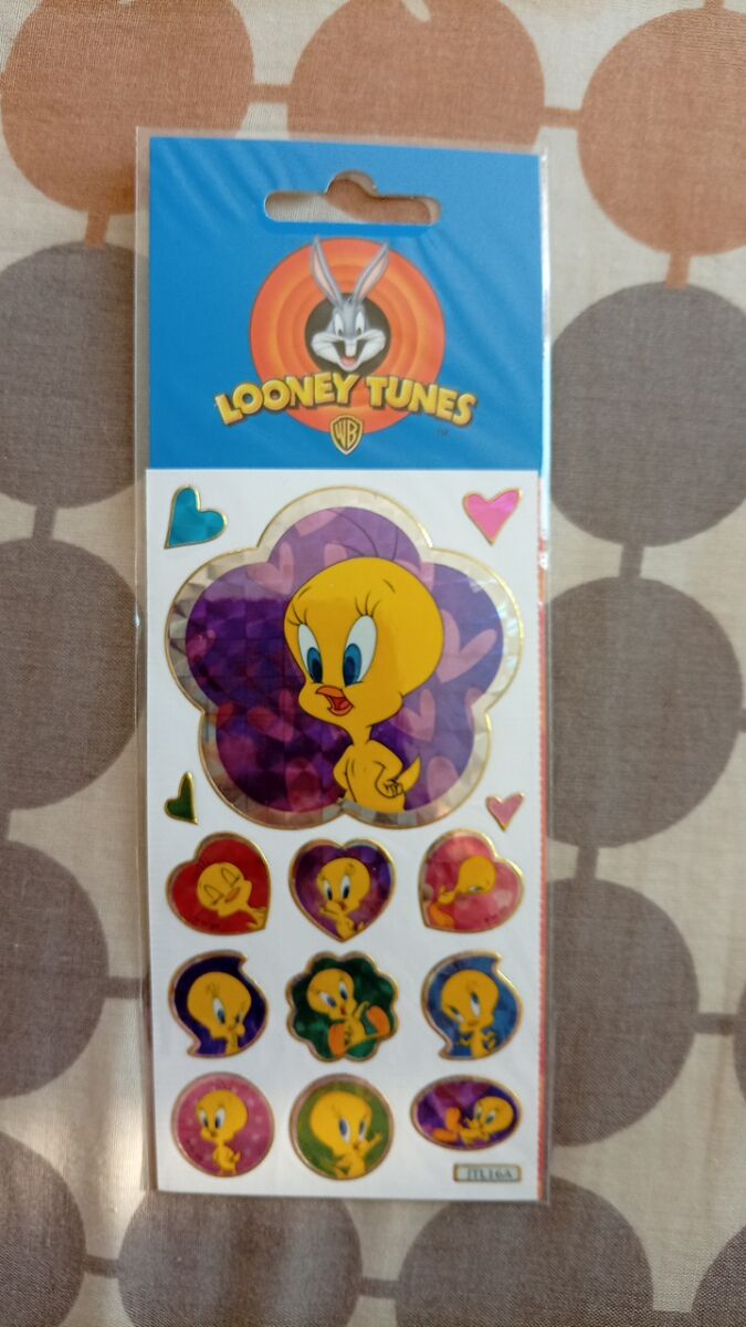 【シリアルナンバー入り】Tweety Bird Vintage Looney Tunes Tweety Bird Stickers… - € 1,50 - Vendora.cy