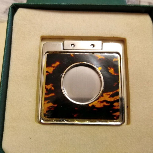 Lubinski vintage cigar cutter stainless steel like new
