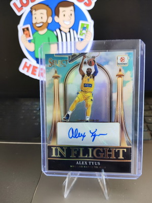 2025-26 Select Euroleague Alex Tyus In Flight Auto card new