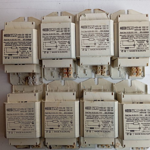 Μαγνητικά ballast 150W TLV σαν καινούργια, πακέτο 8 τεμαχίων