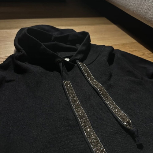 Zara black hoodie like new