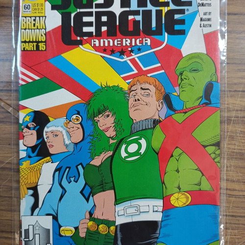 Комикс Justice League America 1989 употребяван, на английски