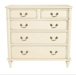 Laura Ashley σειρά Clifton dressing table με σκαμπό, καθρέφτη, συρταριέρα και 2 κομοδίνα σαν καινούργιο