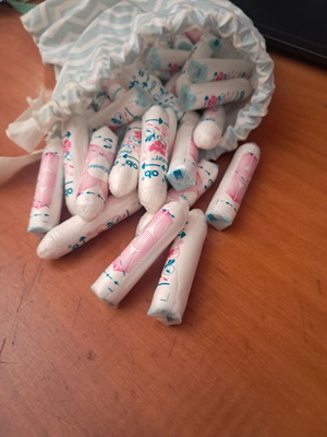 Tampons new, pack of 34, small size