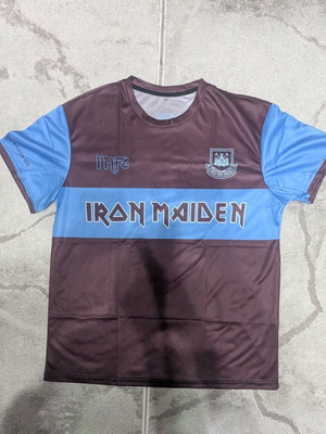 Iron Maiden T-shirt ανδρικό XL και XXL Football edition καινούργιο