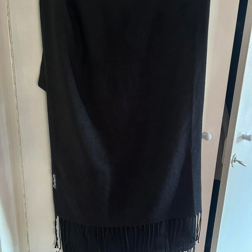 Pashmina Parthenis Mykonos scarf like new, unisex, black