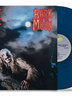 Ozzy Osbourne Bark At The Moon 2023 40th Anniversary Blue vinyl LP new, with poster