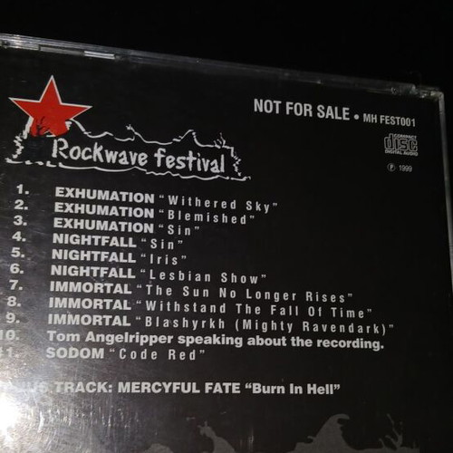 The Monsters Of Rockwave CD used, metal